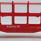 Lionel 6-9281 O Gauge Santa Fe Tri-level Auto Carrier EX