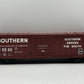 Weaver 525965 O Gauge Southern Boxcar - 3 Rail VG