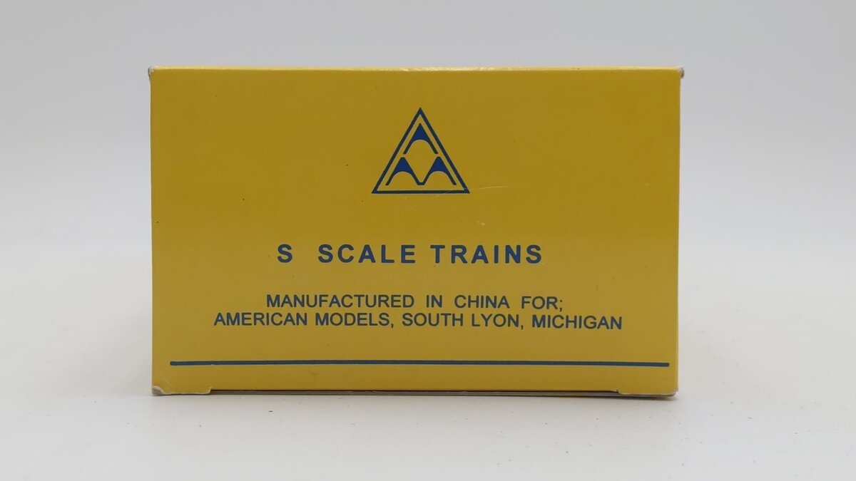 American Models 1146 S Scale Wabash 40' Box Car #91457 EX/Box