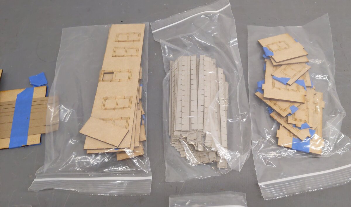 Farmhouse Lasercut Building Kit LN