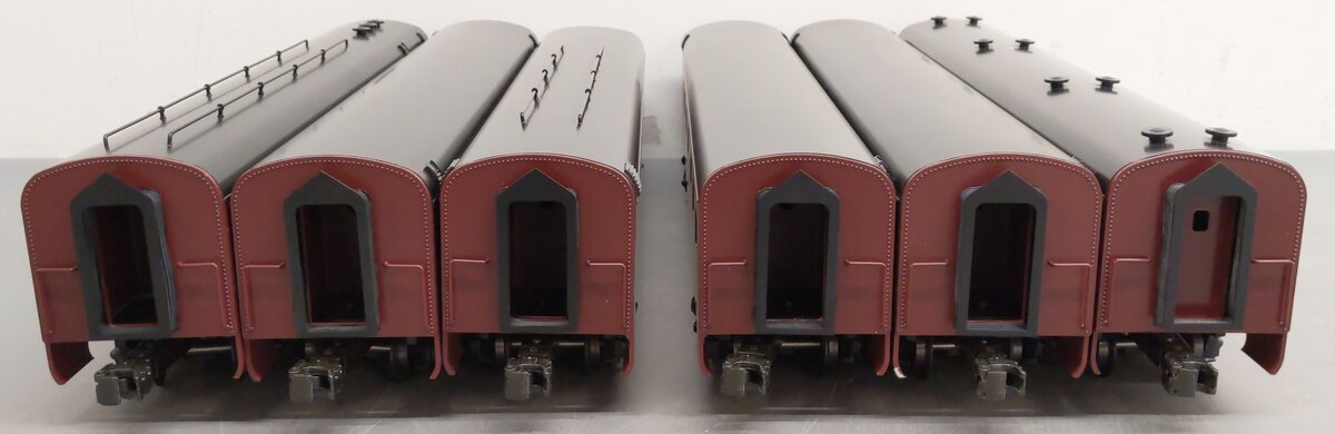 Right-of-Way 5704 O BRASS Pennsylvania 6-Car Passenger Set - 3 Rail EX/Box
