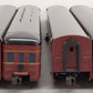Right-of-Way 5704 O BRASS Pennsylvania 6-Car Passenger Set - 3 Rail EX/Box