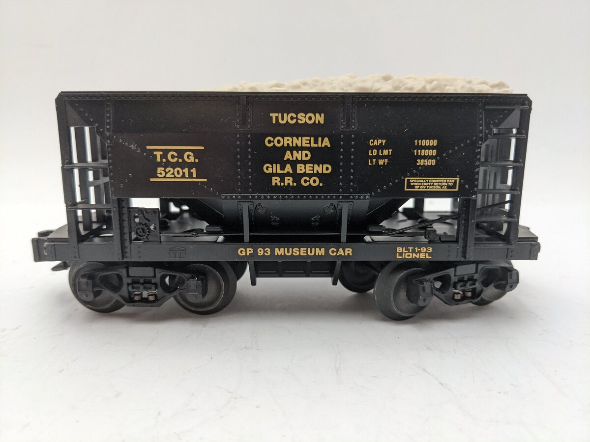 Lionel 6-52011 O Gauge Gadsden Pacific Cornelia & Gila Bend Museum Ore Car EX/Box
