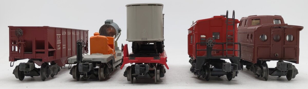 Lionel Vintage O Gauge Freight Cars #3620,6430,536417,6517,6456 [5] VG