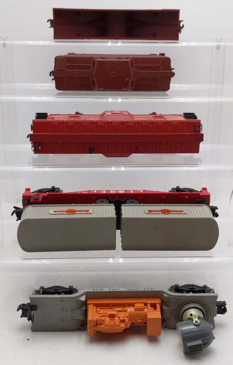Lionel Vintage O Gauge Freight Cars #3620,6430,536417,6517,6456 [5] VG