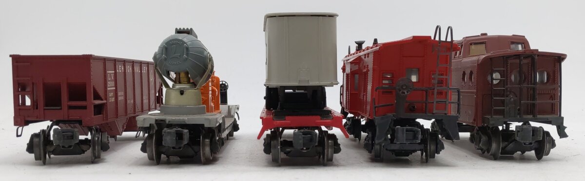 Lionel Vintage O Gauge Freight Cars #3620,6430,536417,6517,6456 [5] VG