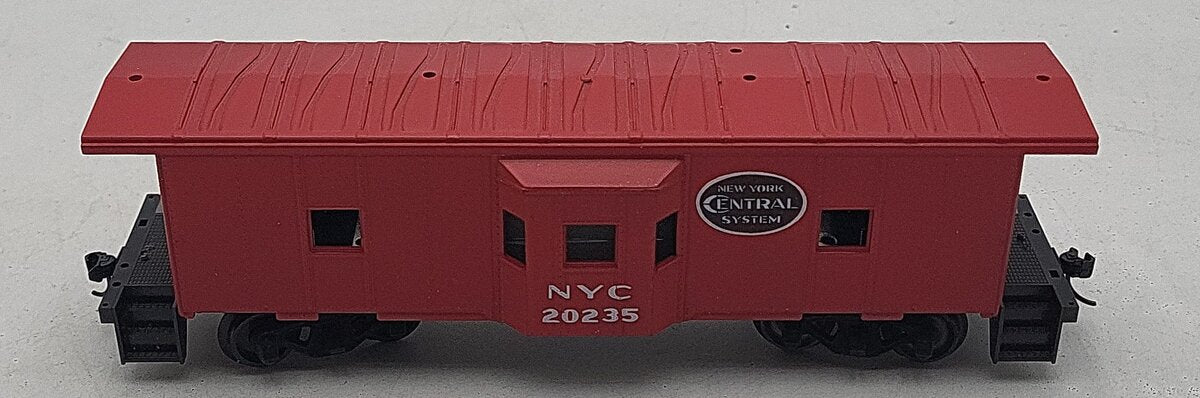 American Models 7707 S Scale NYC Illuminated Bay Window Caboose #20235 EX/Box
