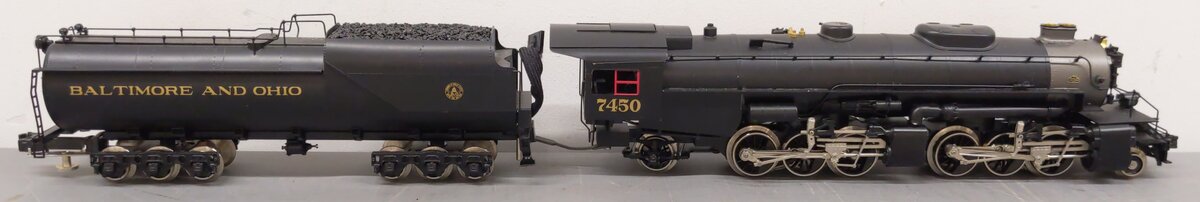 Right-of-Way KK2 Right-of-Way BRASS KK2 2-6-6-2 B&O Steam Loco/Tender #7450 EX/Box