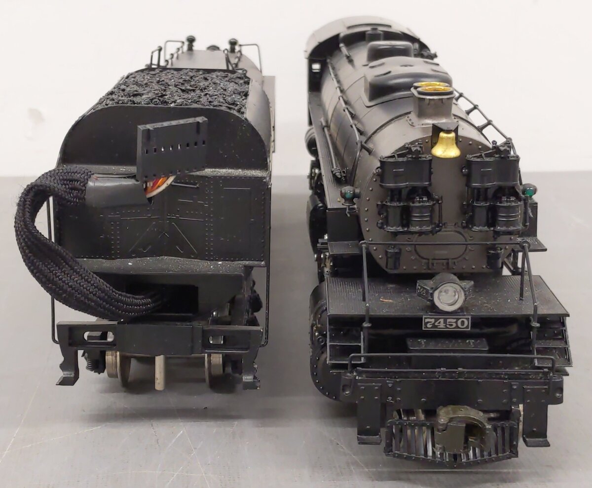 Right-of-Way KK2 Right-of-Way BRASS KK2 2-6-6-2 B&O Steam Loco/Tender #7450 EX/Box