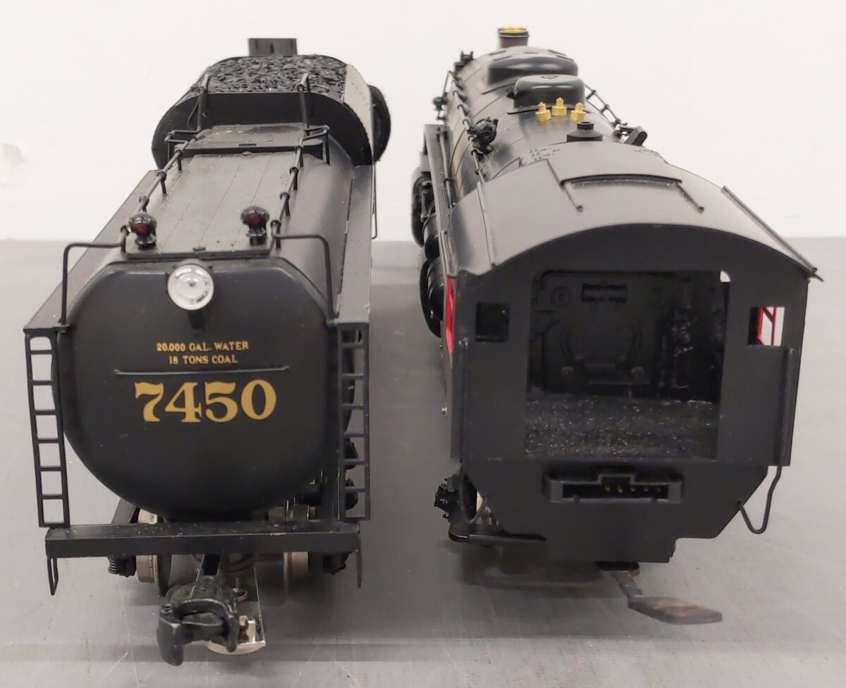 Right-of-Way KK2 Right-of-Way BRASS KK2 2-6-6-2 B&O Steam Loco/Tender #7450 EX/Box
