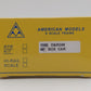 American Models 1150 S Scale (Hi-Rail) D&RGW 40' Box Car #69402 LN/Box