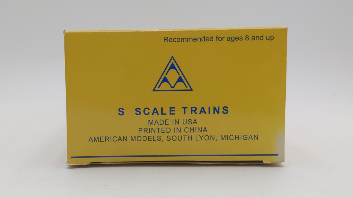 American Models 1150 S Scale (Hi-Rail) D&RGW 40' Box Car #69402 LN/Box