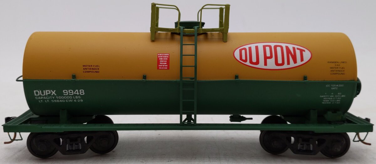 Downs Model RR TC-707 S Scale Dupont Tank Car EX/Box