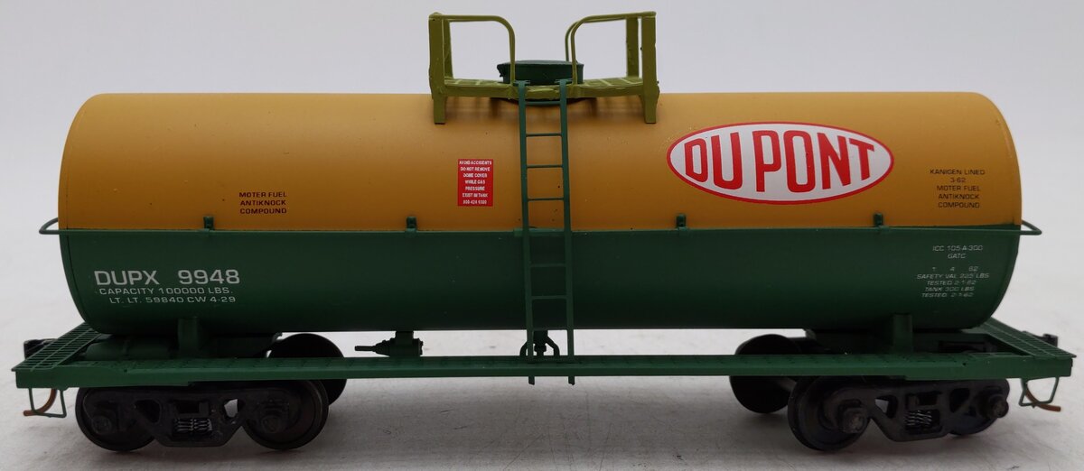 Downs Model RR TC-707 S Scale Dupont Tank Car EX/Box