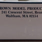 Crown Model Products SR-9003 S Strohs Beer Refrigerator Car/Box