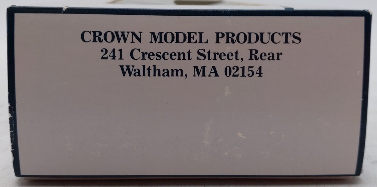 Crown Model Products SR-9003 S Strohs Beer Refrigerator Car/Box