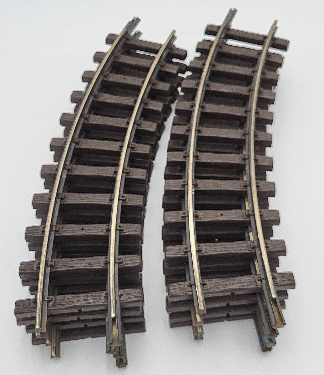 LGB 1100 G Gauge Curved Track Sections (8) VG