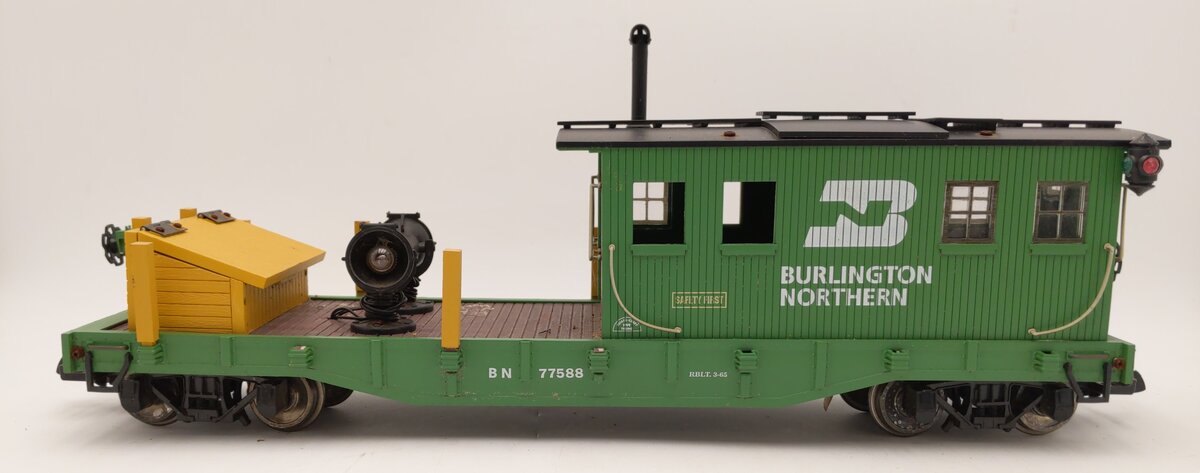 Aristo-Craft 46367 Burlington Northern Searchlight Car VG