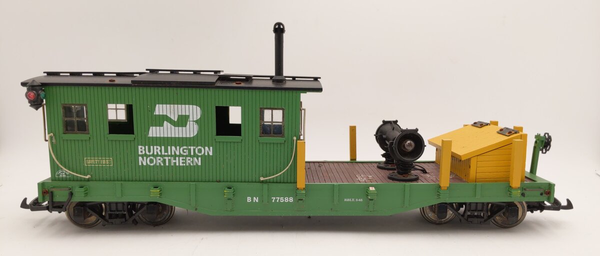Aristo-Craft 46367 Burlington Northern Searchlight Car VG