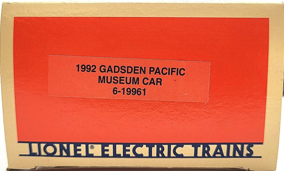 Lionel 6-19961 O Gauge Inspiration Consolidated Copper Ore Car #19961 EX/Box
