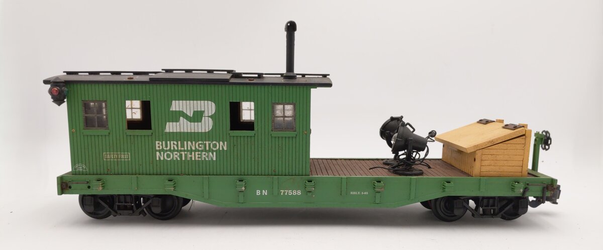 Aristo-Craft 46367 Burlington Northern Searchlight Car VG
