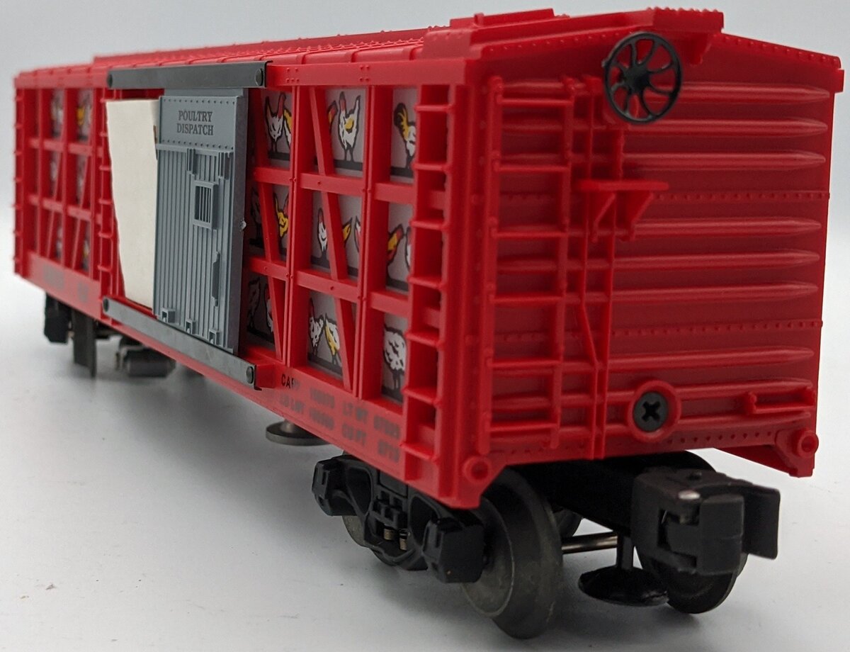 Lionel 6-19819 O Gauge Operating Poultry Sweeper Car LN/Box