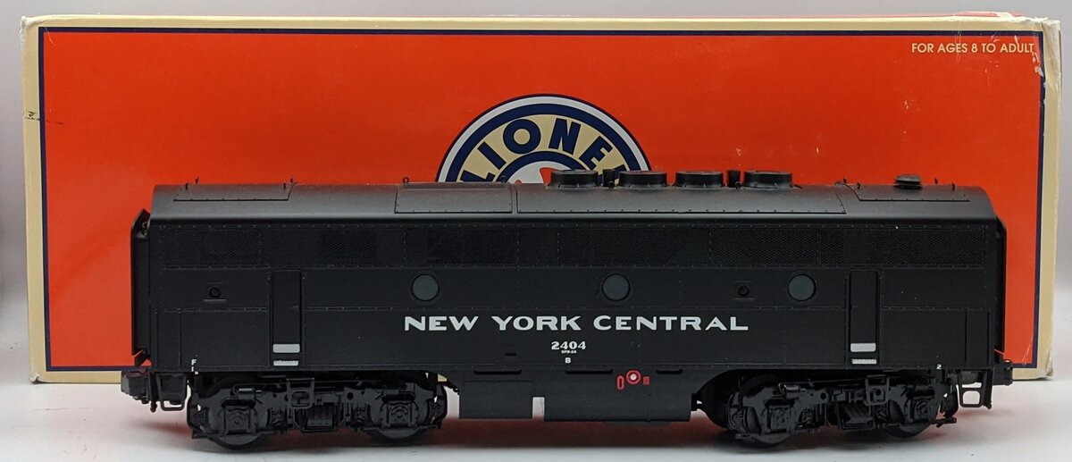 Lionel 6-14555 O Gauge New York Central F3 Non-Powered B-Unit Diesel #2404 EX/Box