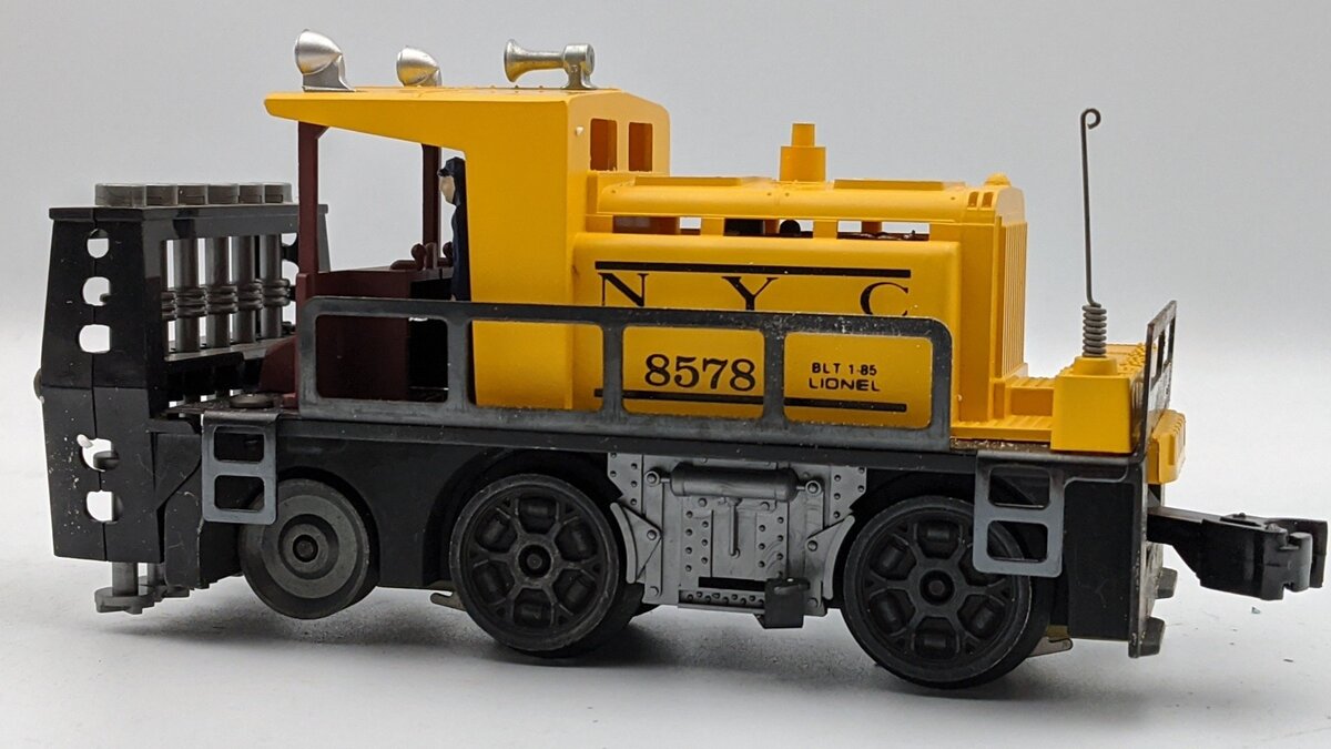 Lionel 6-8578 O Gauge New York Central Motorized Ballast Tamper Car EX/Box