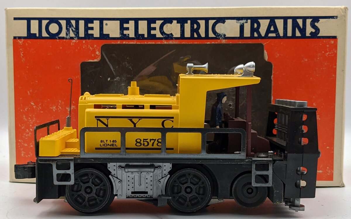 Lionel 6-8578 O Gauge New York Central Motorized Ballast Tamper Car EX/Box