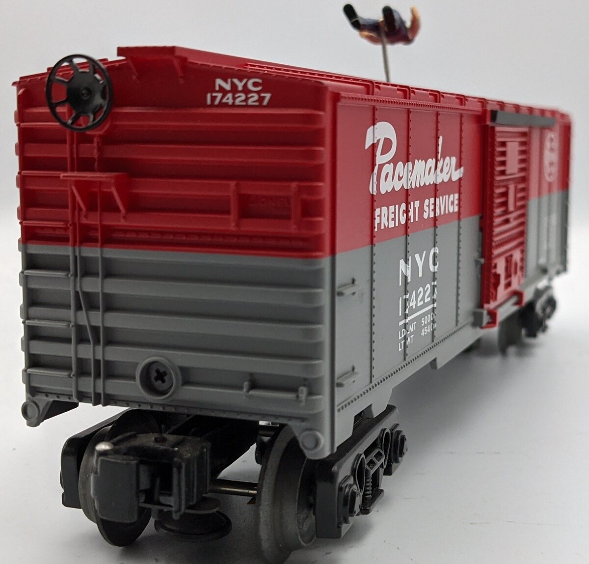 Lionel 6-26814 O Gauge New York Central Walking Brakeman Car #174227 EX/Box