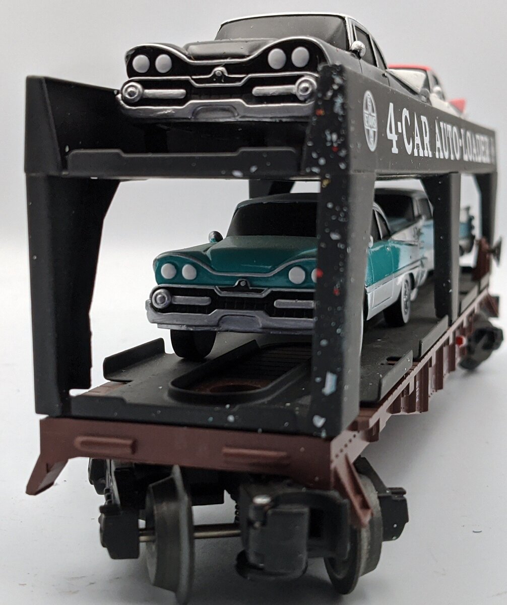 Lionel 6-19489 O Gauge NYC Evans 4-Car Auto Loader #500085 LN/Box