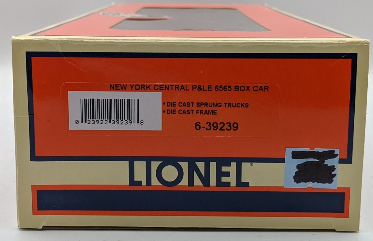 Lionel 6-39239 O Gauge New York Central Boxcar #22300 NIB