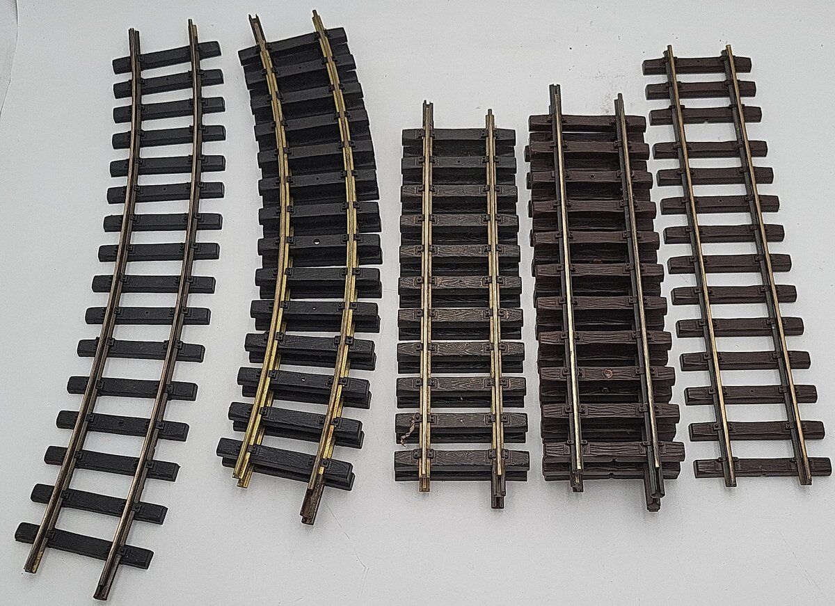 LGB, Aristo-Craft & REA G Scale Track Assortment: 1000, 11000 [9] VG