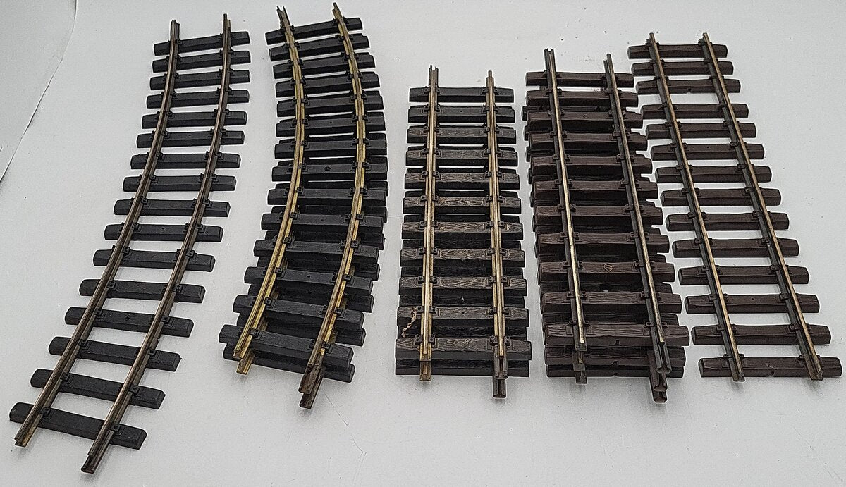 LGB, Aristo-Craft & REA G Scale Track Assortment: 1000, 11000 [9] VG