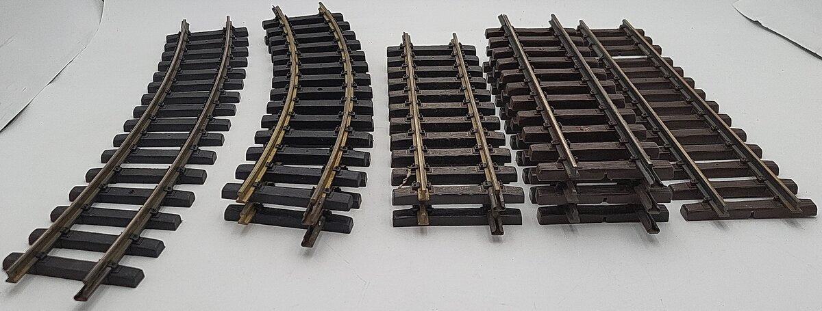 LGB, Aristo-Craft & REA G Scale Track Assortment: 1000, 11000 [9] VG