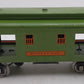 Lionel 310 Vintage Standard Gauge Illuminated Pea Green/Orange Baggage Car #310 EX