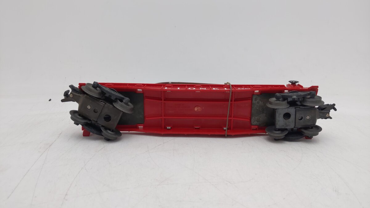 Lionel 6801 Vintage O Lionel Flatcar with Brown & White Boat EX
