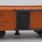 Lionel X3464 Vintage O New York Central Operating Boxcar w/Black Plastic Doors VG