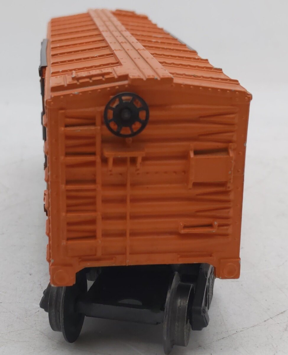 Lionel X3464 Vintage O New York Central Operating Boxcar w/Black Plastic Doors VG