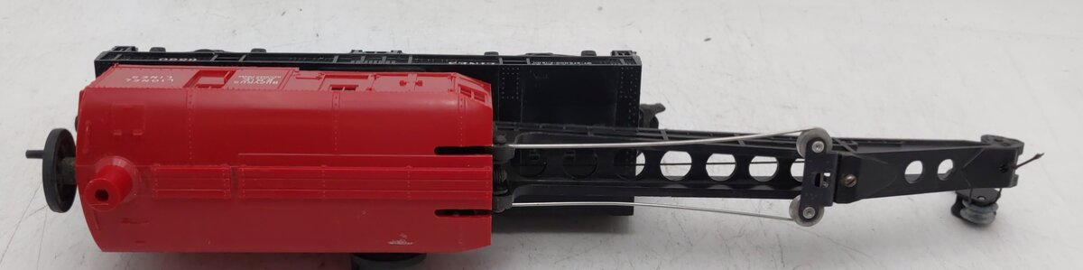 Lionel 6560 Vintage O  Lionel Lines Crane Car - Blank Frame Version EX