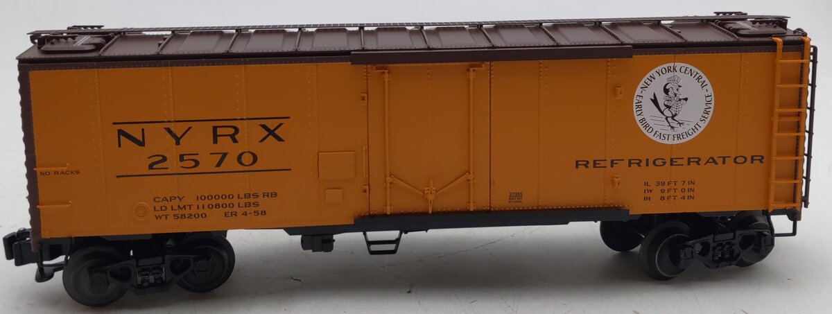 Lionel 6-27355 O Gauge New York Central Steel-Sided Refrigerator Car #2570 LN/Box