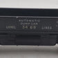Lionel 3459 Vintage O Lionel Lines Black Operating Ore Dump Car EX
