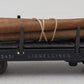Lionel 3451 Vintage O Lionel Lines Operating Log Dump Car w/Logs #3451 VG