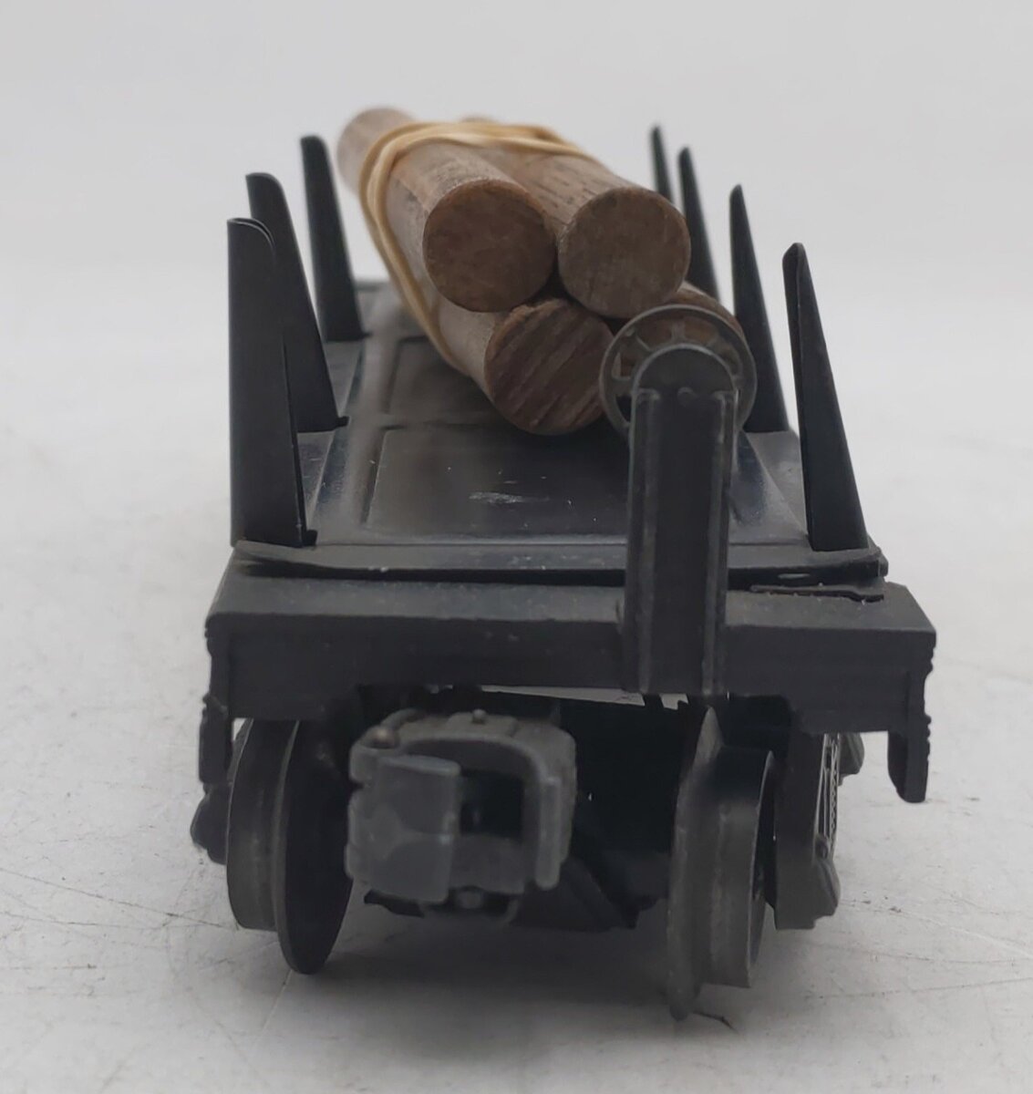 Lionel 3461 Vintage O Lionel Lines Operating Log Dump Car VG