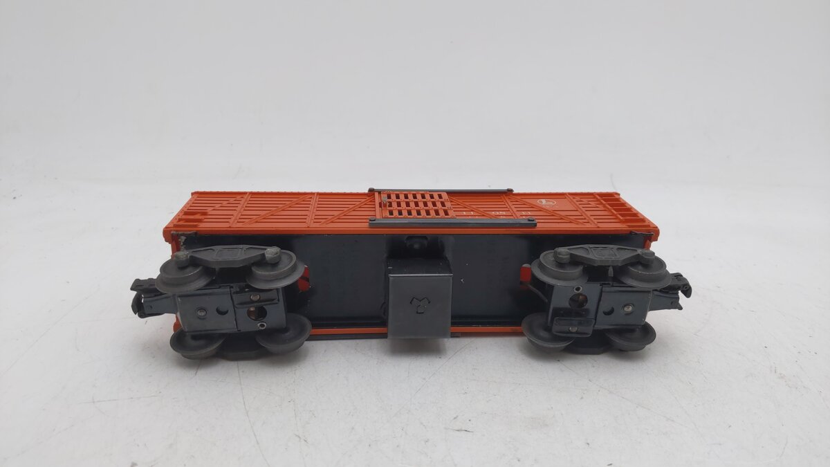 Lionel 3656 Vintage O Armour Operating Cattle Car VG