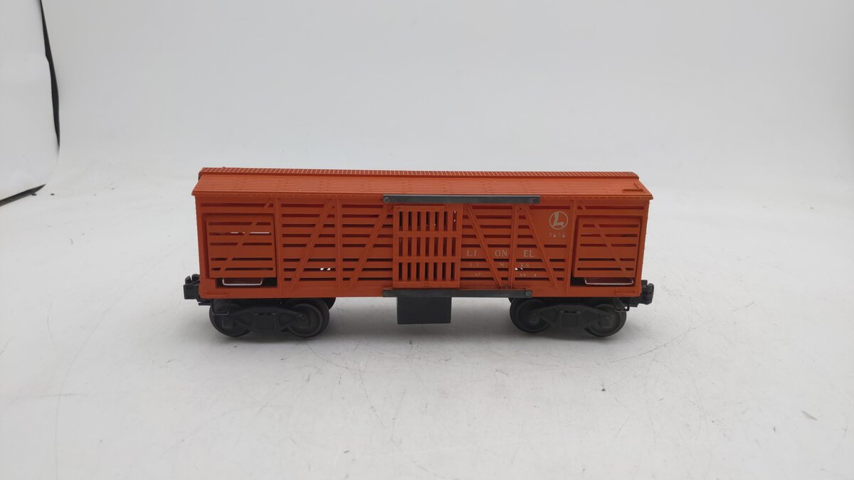 Lionel 3656 Vintage O Armour Operating Cattle Car VG