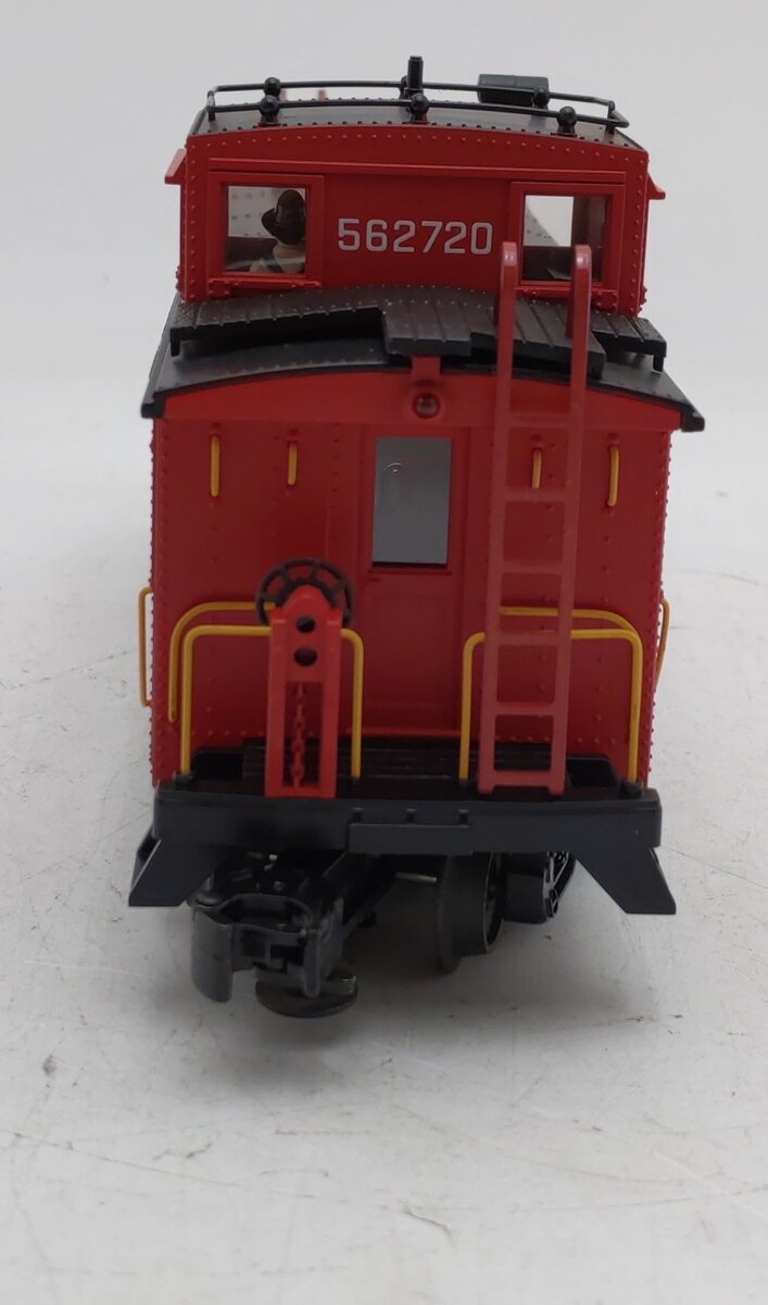 MTH 20-91027 O Gauge Norfolk & Western Steel Caboose #562720 EX/Box