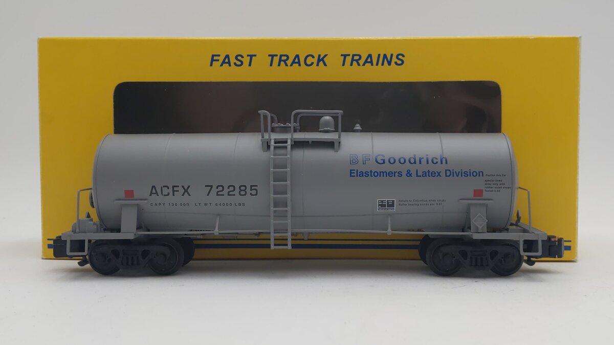 American Models 510 S Gauge B.F. Goodrich Tank Car #72285 [Hi-Rail] LN/Box