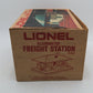 Lionel 6-2133 O Scale Illuminated Freight Station Assembled EX/Box