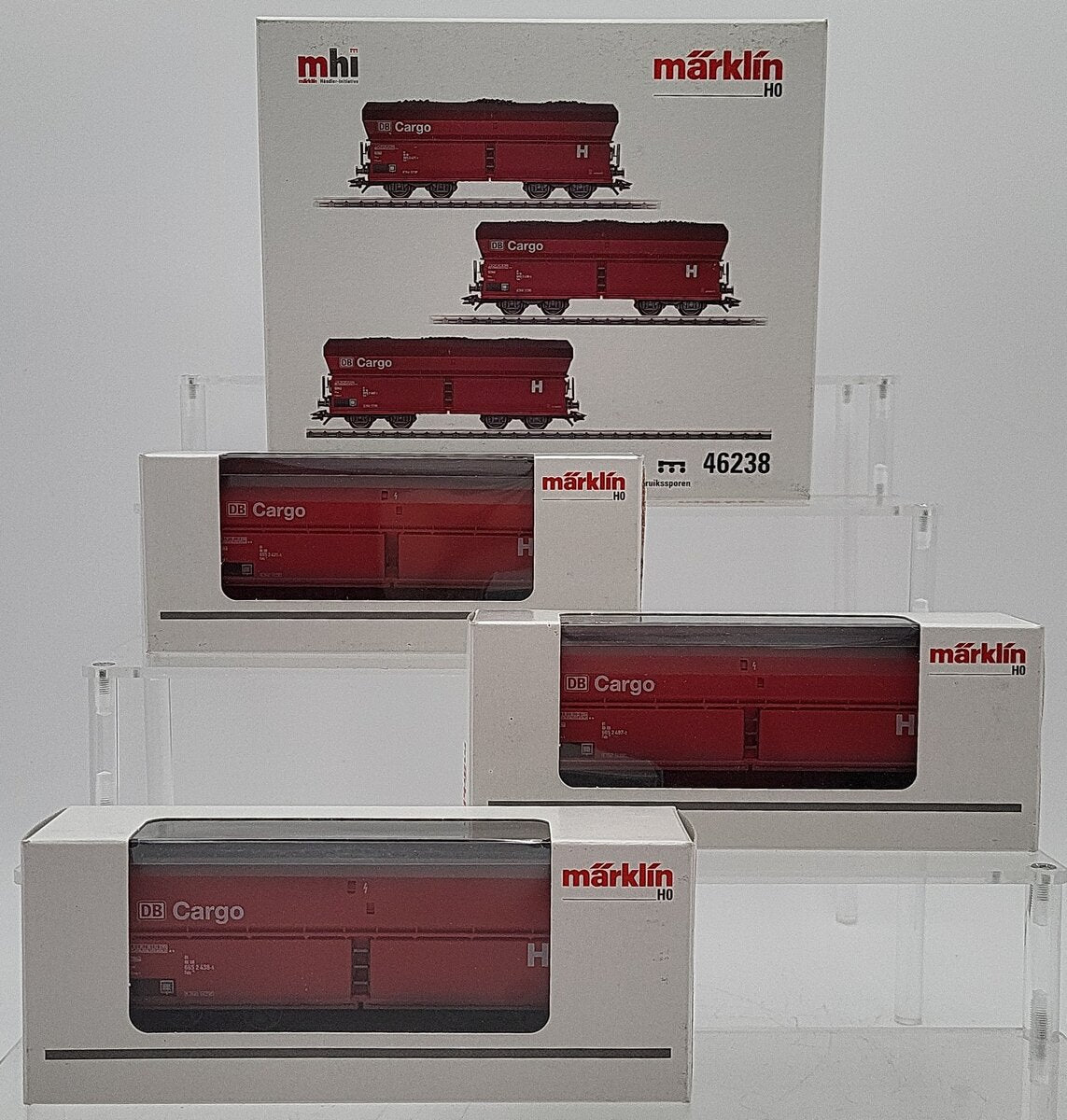 Marklin 46238 HO German Railroad Inc. Fals 176 Hopper Car (Set of 3) LN/Box